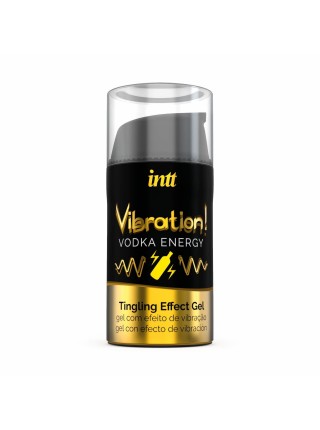 Густий рідкий вібратор Intt Vibration Vodka Energy, 15мл