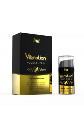 Густой жидкий вибратор Intt Vibration Vodka Energy, 15мл