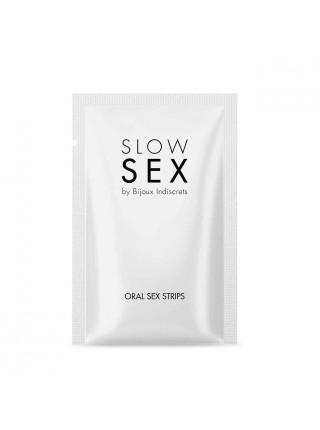 Полоски для орального секса Bijoux Indiscrets Slow Sex Oral sex strips