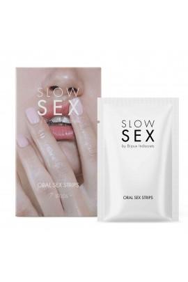 Полоски для орального секса Bijoux Indiscrets Slow Sex Oral sex strips