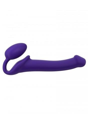 Безремневий страпон Strap-On-Me Violet M, макс. діаметр 3,3см