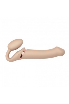Flemless Strapon with Vibration and Strap-On-Me Vibrating Flesh L