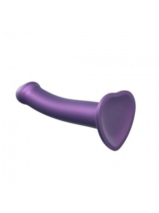 Фалоімітатор Strap-On-Me Mono Density Dildo Violet M, 18х3,3см