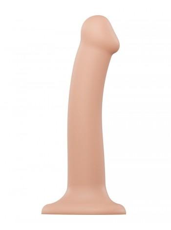 Strap-on-me dual density Dildo Flesh M, 18x3,33 cm