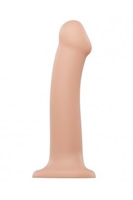 Strap-on-me dual density Dildo Flesh L, 19x3,7 cm
