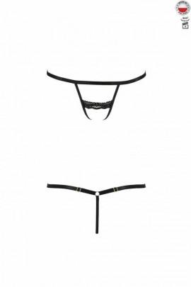 Shally Thong Black L / XL panties - Passion Exclusive