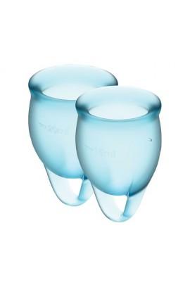 Set of menstrual bowl 15ml and 20 ml with Satisfyer Feel Confident storage bag