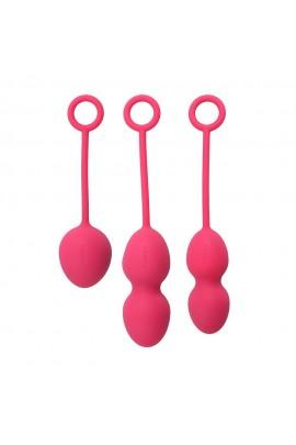Набор вагинальных шариков со смещенным центром тяжести Svakom Nova Plum Red