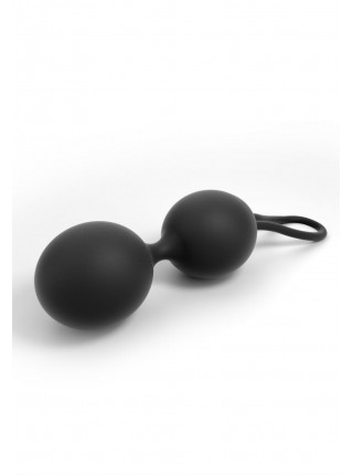 Silicone Vaginal Balls Dorcel Dual Balls Black