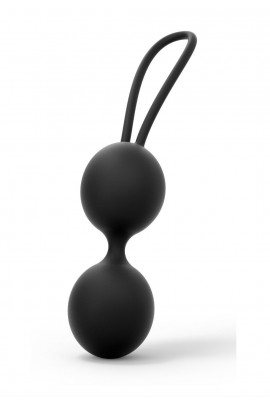 Silicone Vaginal Balls Dorcel Dual Balls Black