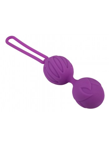 Вагинальные шарики Adrien Lastic Geisha Lastic Balls Mini Violet (S), диаметр 3,4см