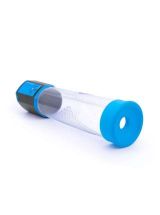 Автоматична вакуумна помпа Men Powerup Passion Enlargement system Blue, перезаряджувана, 5 режимів