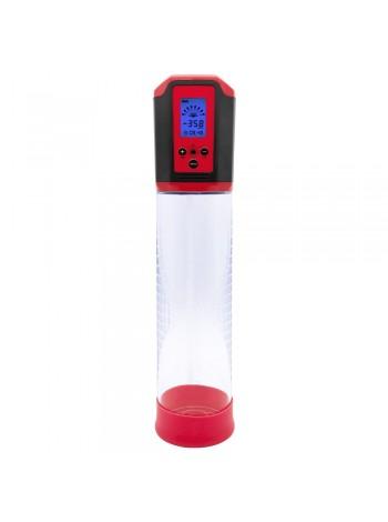 Automatic vacuum pump Men Powerup Passion Pump Red, LED Table, Recharged, 8 Mode
