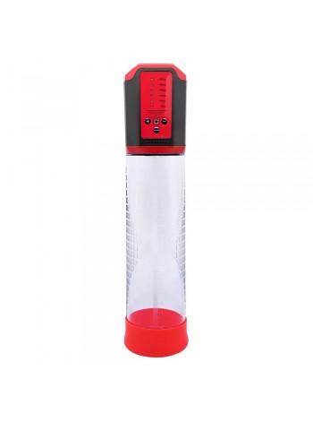 Automatic vacuum pump Men Powerup Passion Enlargement System Red, Recharged, 5 Mode