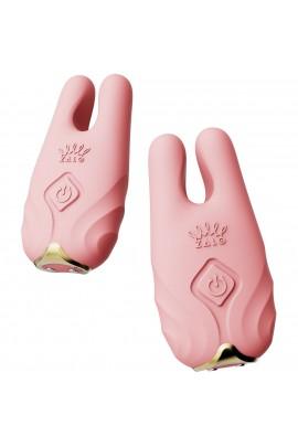 Zalo's Breast Smart Vibrator - Nave Coral Pink, Remote DC, Work through Appendix