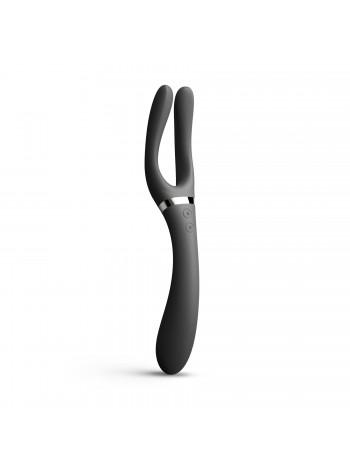Вібратор-стимулятор Dorcel INFINITE JOY BLACK, багатофункціональний, унісекс