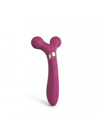Vibrator -massager for pairs 2 in 1 love to love fireball - Plum Star