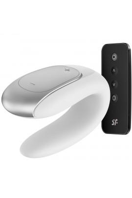 Смарт-вибратор для пар Satisfyer Double Fun (White)