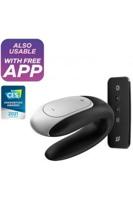 Smart vibrator for couples Satisfyer Double Fun (Black)