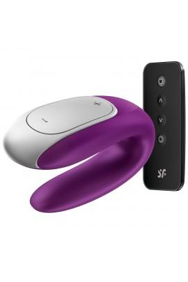 Smart Vibrator for Couples Satisfyer Double Fun (Violet)