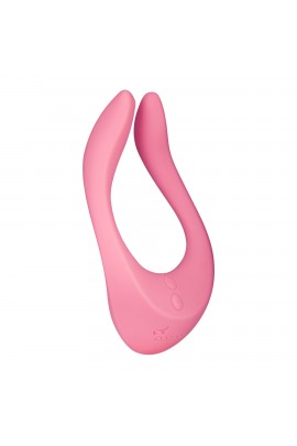 Multifunctional vibrator for couples Partner MultiFun 2 Pink