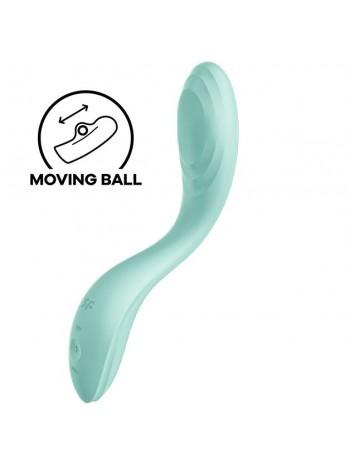 Вибратор с жемчужной стимуляцией точки G Satisfyer Rrrolling Pleasure Mint