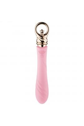 Вібратор для точки G з підігрівом Zalo Sweet Magic - Courage Fairy Pink