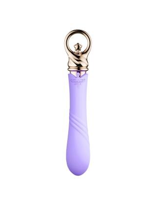 Вібратор для точки G з підігрівом Zalo Sweet Magic - Courage Fantasy Violet