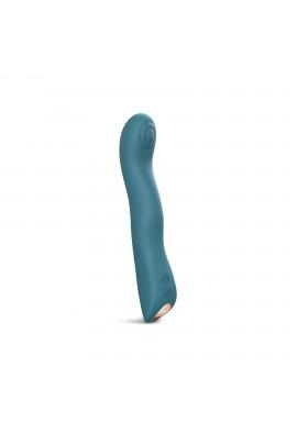Vibrator Love to Love Swap - Teal Me, with a pulp pearl for point G, 3 motors, bends