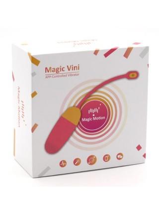 Смарт-виброяйцо Magic Motion Vini Orange, управление со смартфона