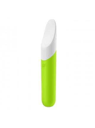 Minivibrator with flexible tongue Satisfyer Ultra Power Bullet 7 Green