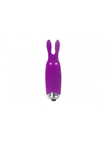 Віброіграшка зі стимулюючими вушками Adrien Lastic Pocket Vibe Rabbit Purple