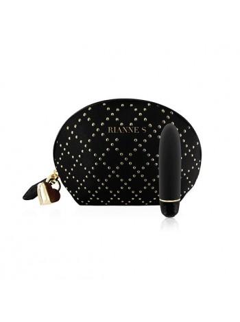 Mini Vibrator Rianne S - Classique Vibe + Stud Black Case Cosmetic
