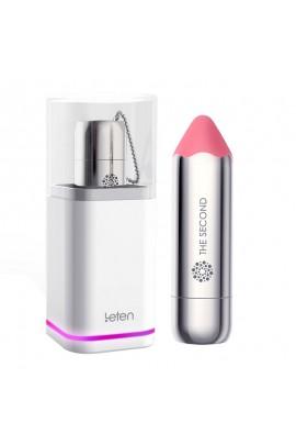 Водонепроницаемая вибропуля Leten The Second scented powder с индукционной зарядкой