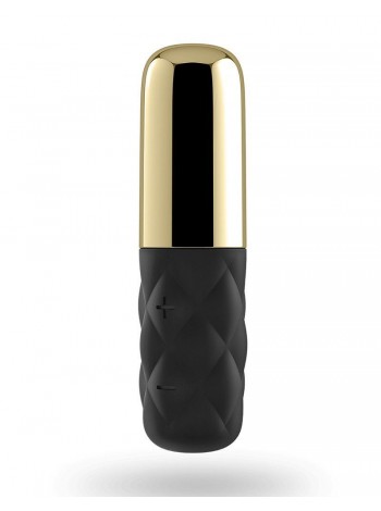 Powerful mini vibrator for Satisfyer Mini Lovely Honey Gold Clit