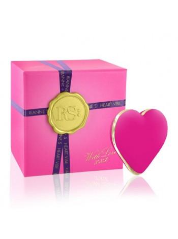Вибратор-сердечко Rianne S: Heart Vibe Rose подарочная упаковка