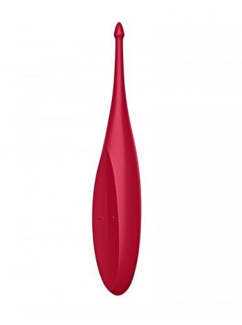 Clit Vibrator Satisfyer Twirling Fun Poppy Red