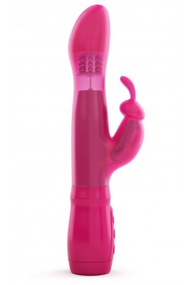 Вибратор с вращением и возвратно-поступательными движениями головки Dorcel Furious Rabbit