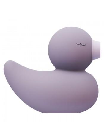 Вакуумный вибратор-уточка CuteVibe Ducky Grey