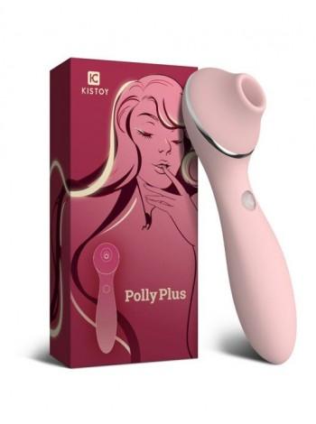 Vacuum vibrator KisToy Polly Plus Pink