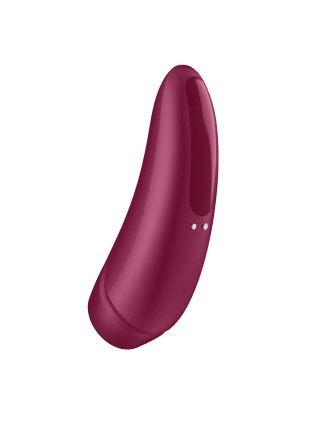 Вакуумный стимулятор с управлением со смартфона Satisfyer Curvy 1+ Rose Red