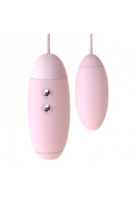 VibroZo with a vacuum stimulant 2 in 1 Kisstoy Miss VV Pink