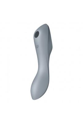 Вакуумный стимулятор с вибрацией Satisfyer Curvy Trinity 3 BlueGrey