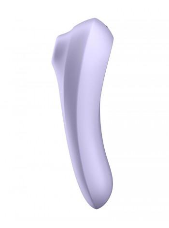 Smart vibrator and vacuum stimulator 2-in-1 Satisfyer Dual Pleasure Mauve