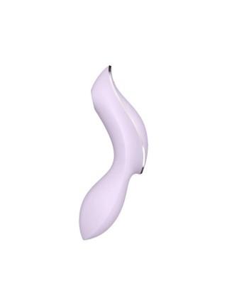 Вакуумный стимулятор с вибрацией Satisfyer Curvy Trinity 2 Violet