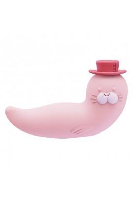 Вакуумний вібратор CuteVibe Franky Pink