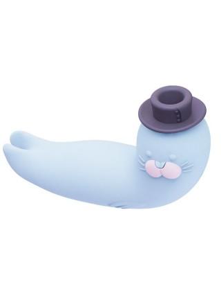 Вакуумний вібратор CuteVibe Franky Blue