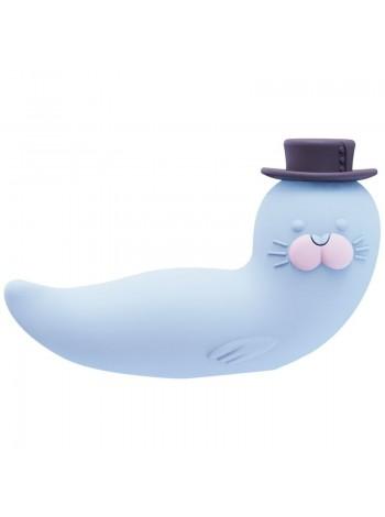 Вакуумний вібратор CuteVibe Franky Blue