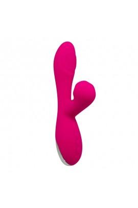 Вібратор-кролик 3 в 1: з вакуумом і пульсуючою стимуляцією точки G Alive Caribbean Shine Magenta