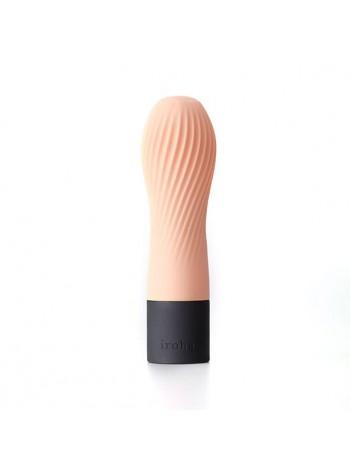 Vibrator IROHA ZEN Hanacha with delicate ribbed surface